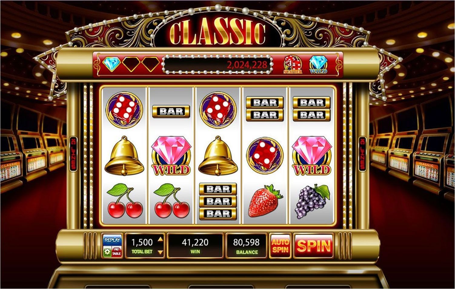 CrownSlots slots category page